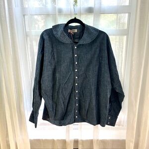 B-Sides Indigo Denim Shirt